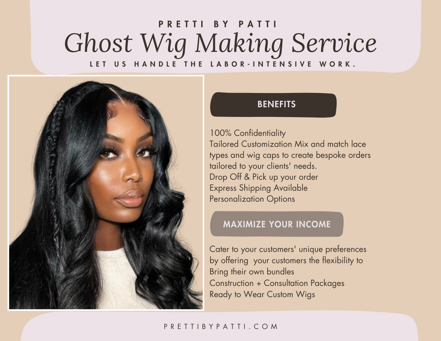 Ghost Wig Making